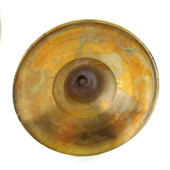 Vintage Brass Peacock Bird Shape Religious Wick Oil Lamp - Diya Aarti Home Décor - Picture 14 of 16